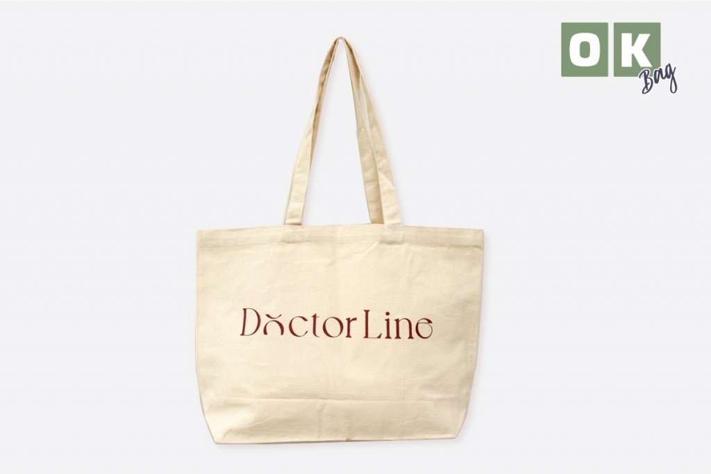 กระเป๋าผ้าดิบ Doctorline